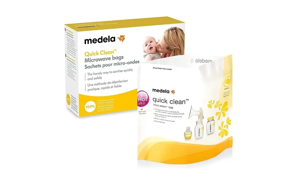 Medela Quick Clean Micro-steam Bags Pack Of 5