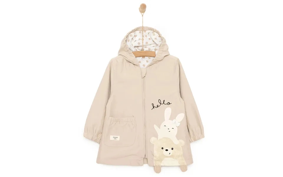 Midimod Girl Raincoat - Beige