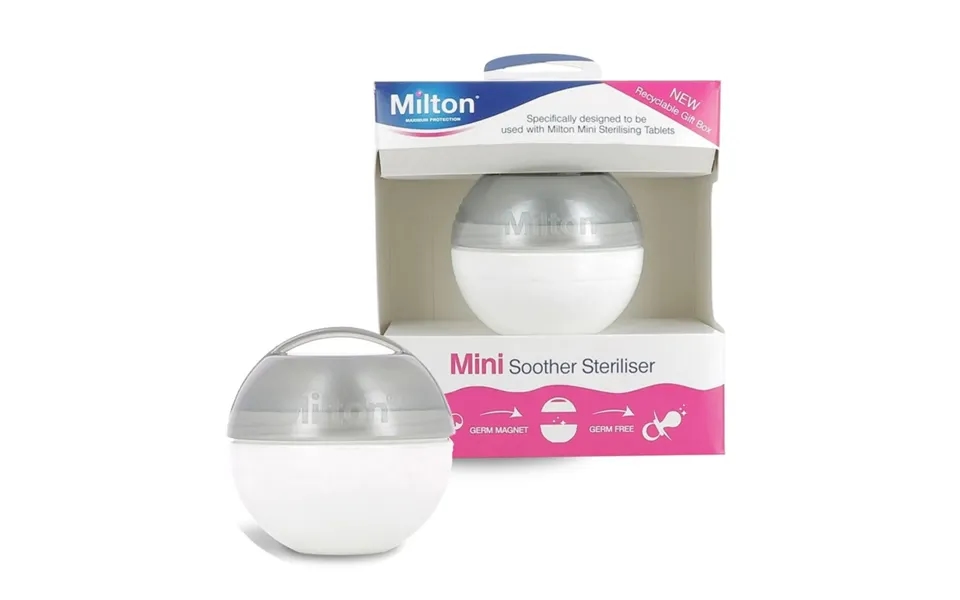 Milton Mini Soother Steriliser Silver