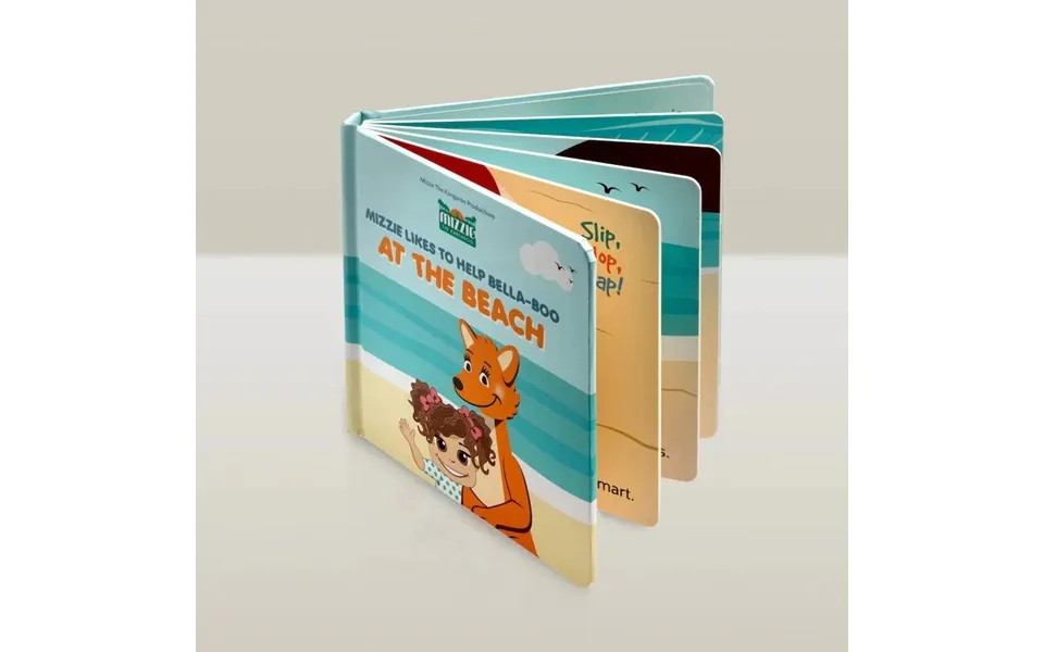 Mizzie The Kangaroo At The Beach Touch & Feel Book