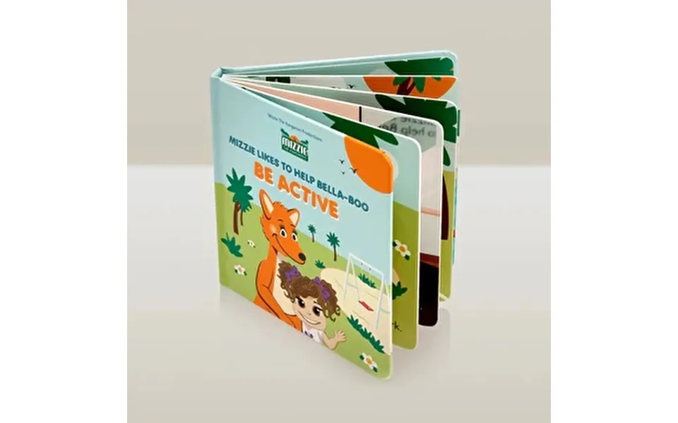 Mizzie The Kangaroo Be Active Touch & Feel Book
