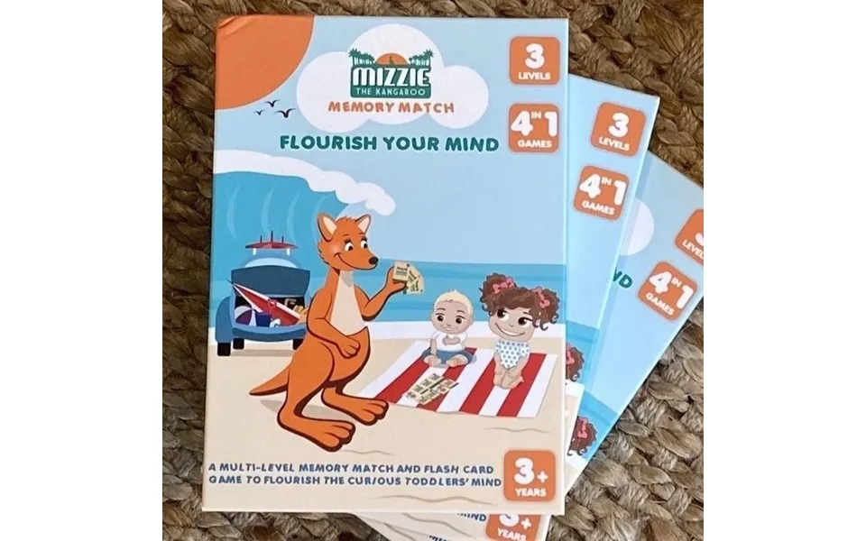 Mizzie The Kangaroo Mizzie Memory Match Cards