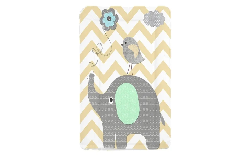 Mollydoo Changing Mat - Elephant Chevron