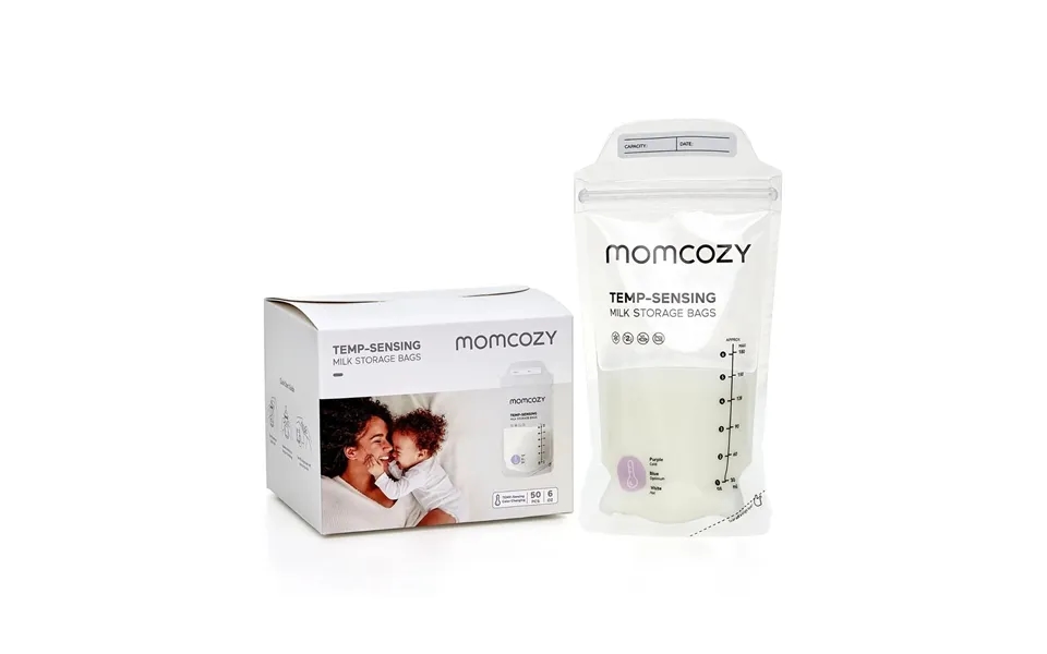Momcozy Breast Milk Storage Bags 180ml 50 Pcs
