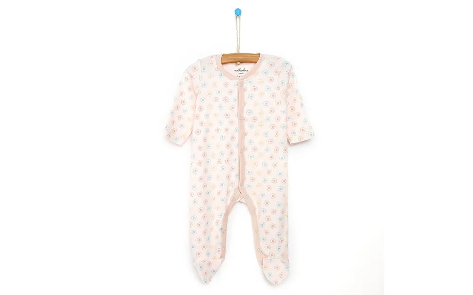 Motherlove Newborn Organic Footed Jumpsuit - Lilac, 3 Months