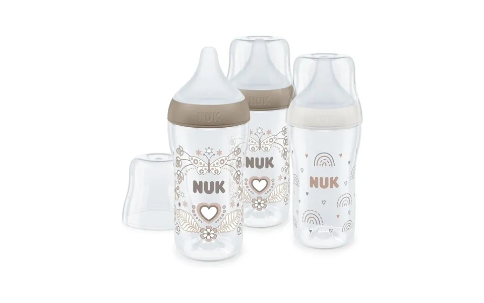 Nuk Anti-colic Perfect Match 260ml 3 Pcs