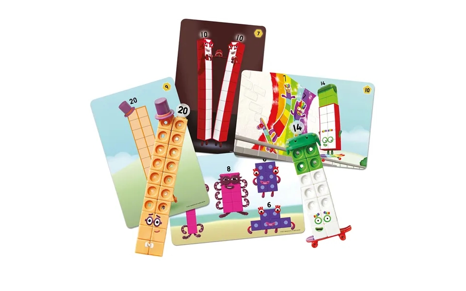 Numberblocks Mathlink Cubes Numberblocks 11-20 Set