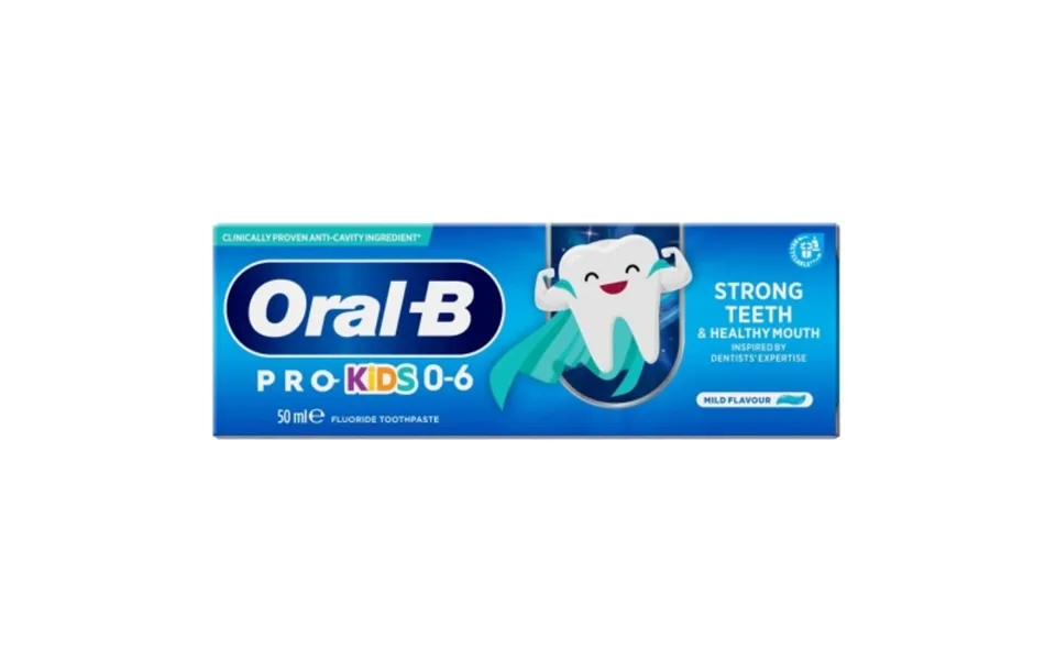 Oral-b Pro Kids Toothpaste 0-6 Years 50ml