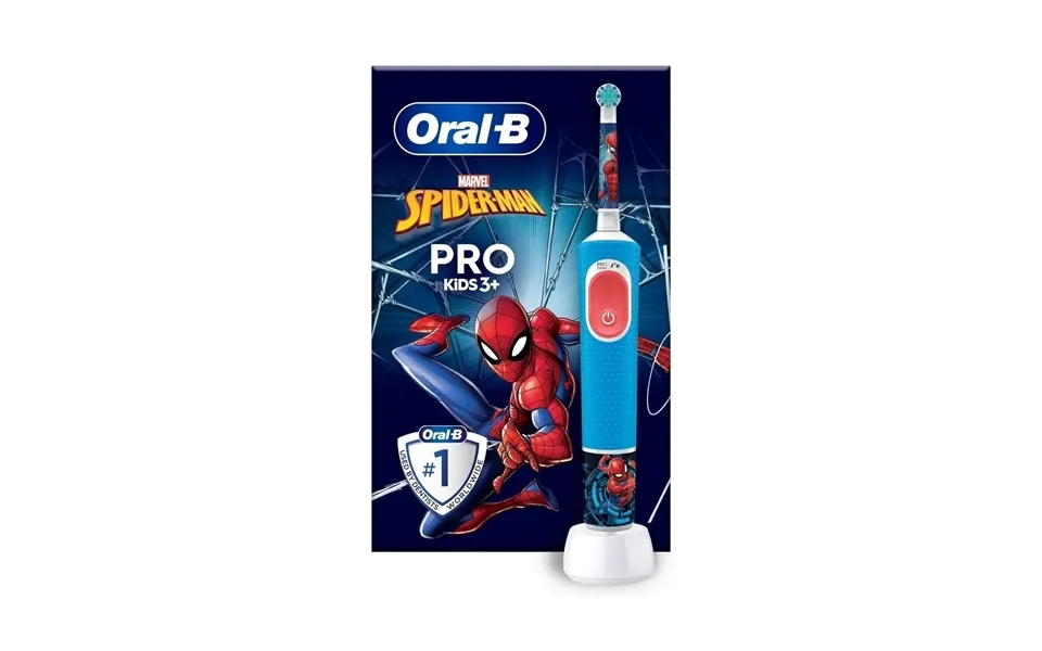Oral-b Vitality Pro Kids Electric Toothbrush - Spider-man