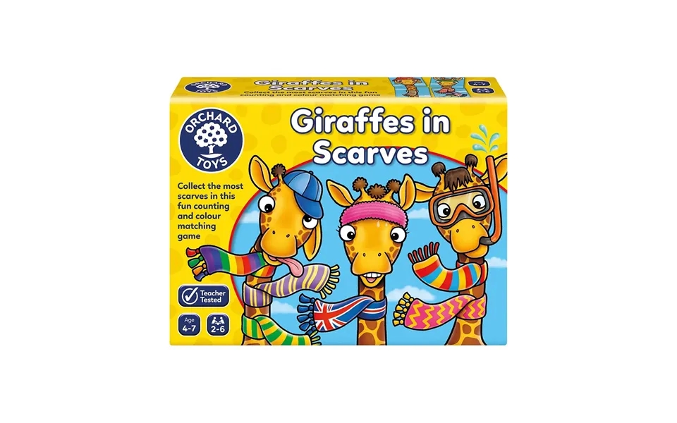 Orchard Toys Giraffes In Scarves