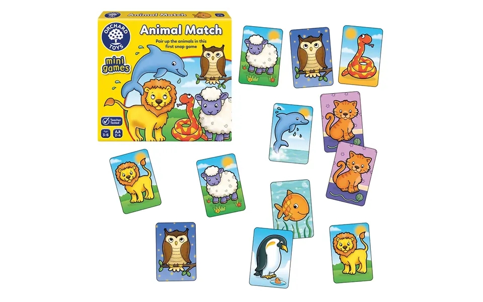 Orchard Toys Mini Games - Animal Match
