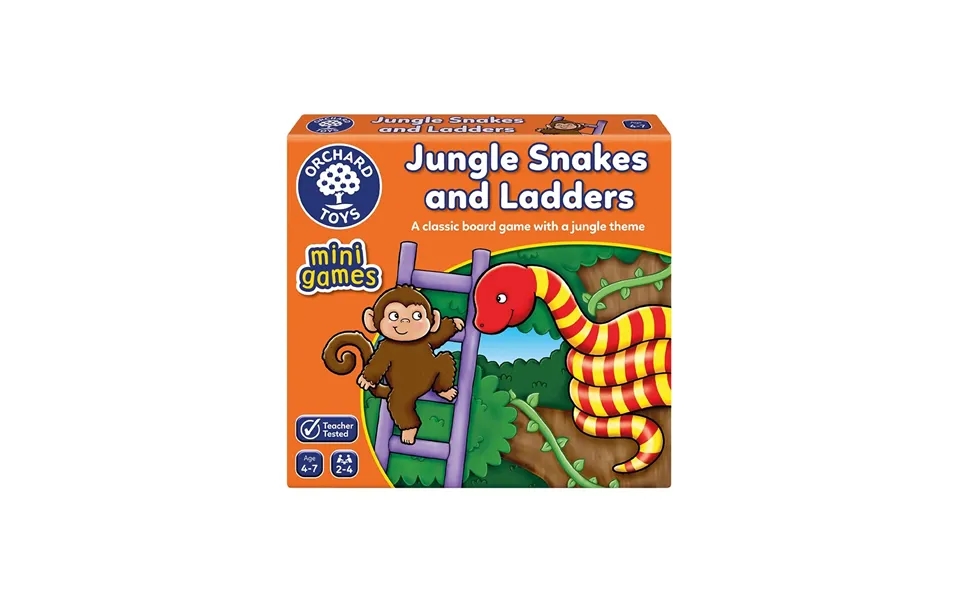 Orchard Toys Mini Games - Jungle Snakes & Ladders