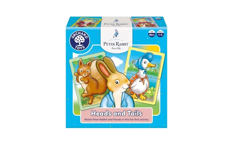 Orchard Toys Peter Rabbit Heads & Tails Game