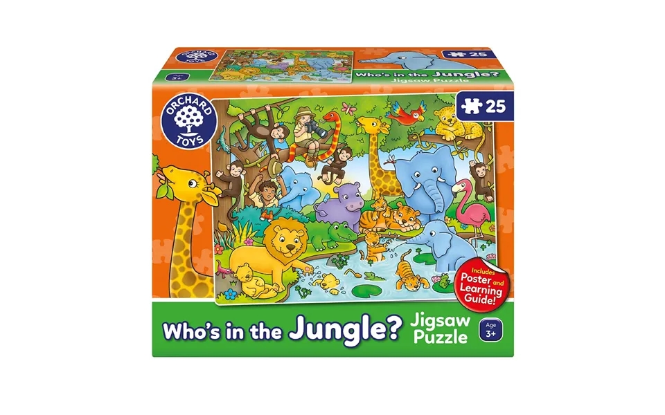 Orchard Toys Who's In The Jungle Jigsaw Puzzle