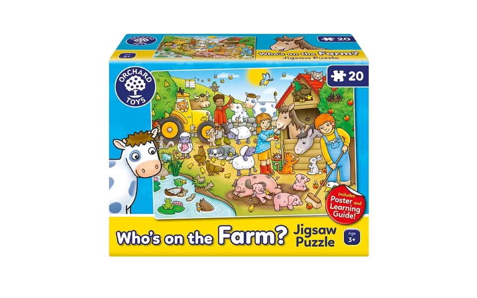 Orchard Toys Who's On The Farm Jigsaw Puzzle