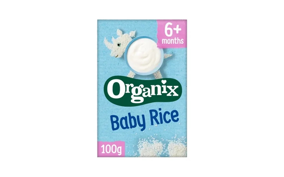 Organix Baby Rice 6 Months 100g