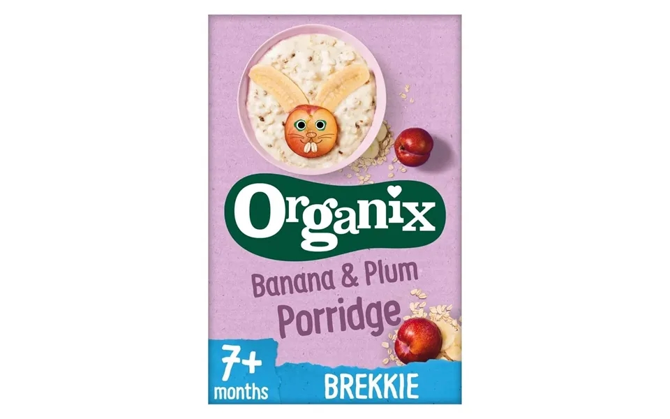 Organix Banana And Plum Porridge 7 Months 200g
