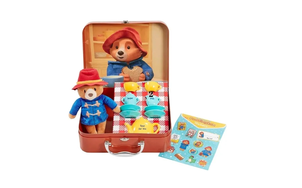 Paddington Soft Toy And Tea Set