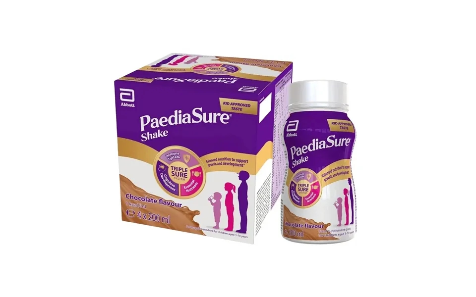 Paediasure Shake Chocolate Flavoured 800ml 4x200ml