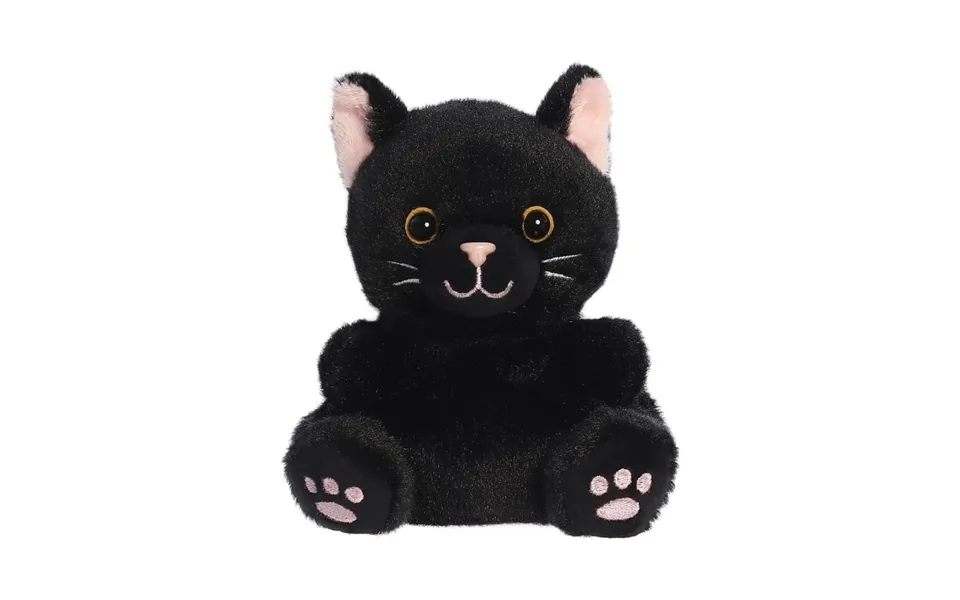 Palm Pals Twilight Black Cat Soft Toy 12cm