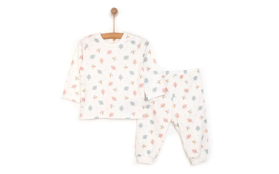 Pambuliq Baby Girl Long Sleeve Pyjamas Set - Pink