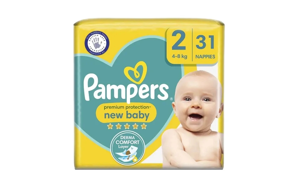 Pampers Premium Protection New Baby Size 2 Carry Pack