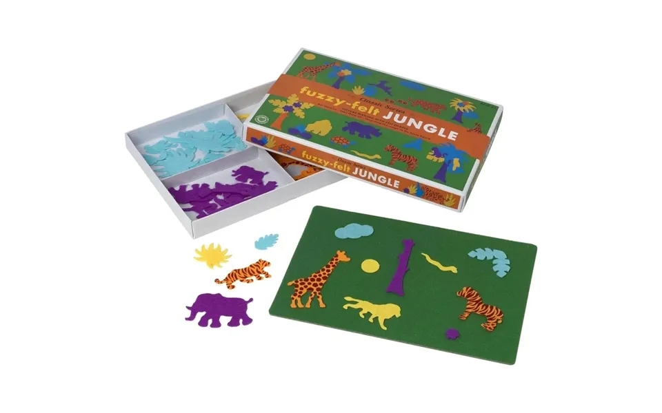 Peterkin Fuzzy Felt Retro - Jungle