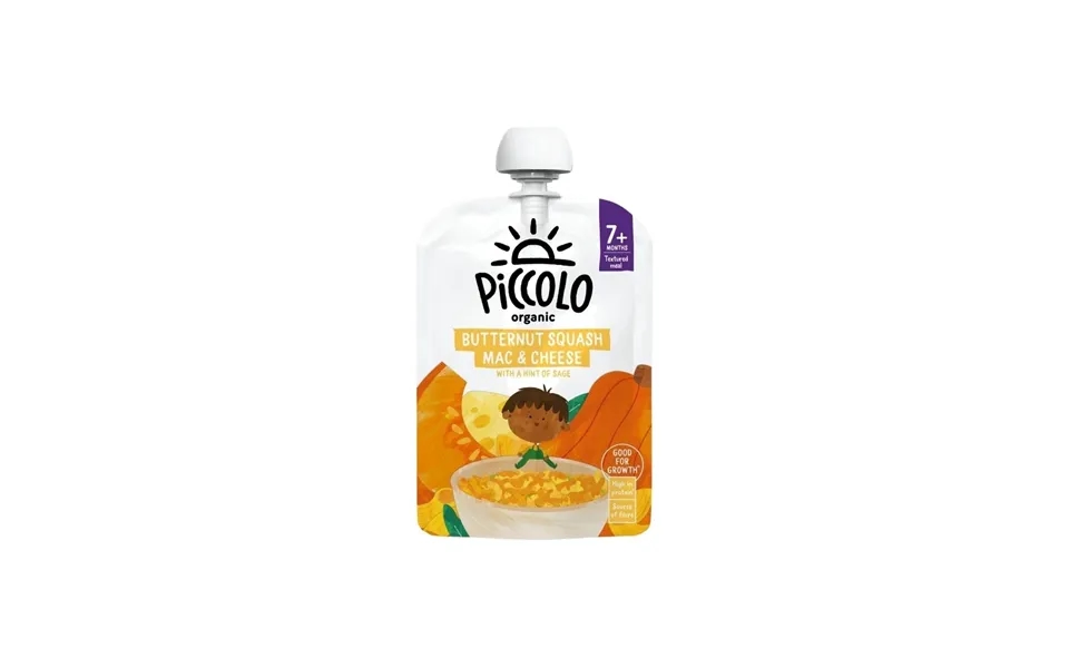 Piccolo Organic Butternut Squash Mac & Cheese 7 Months 130g