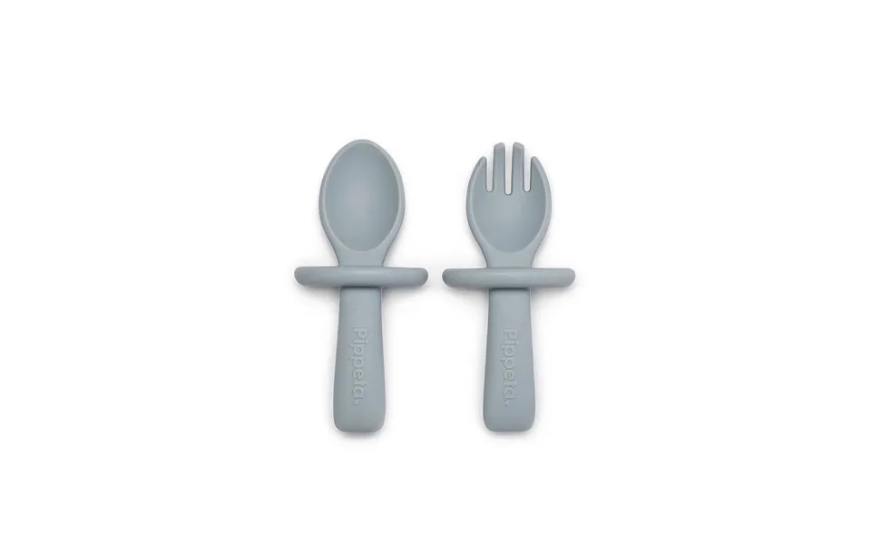 Pippeta My 1st Spoon & Fork - Sea Salt