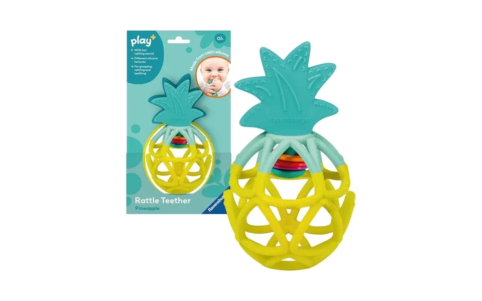 Play Rattle & Teether Pineapple