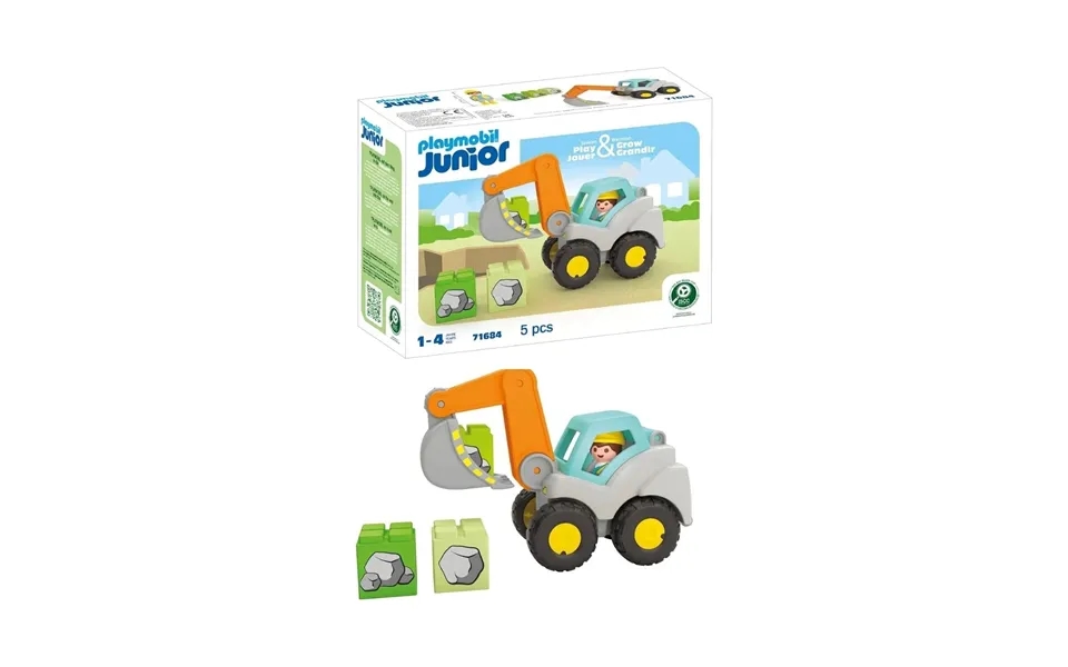 Playmobil Junior 71684 Shovel Excavator