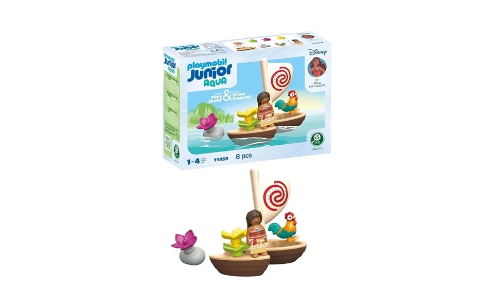 Playmobil Junior Aqua & Disney 71459 Moana's Sail Boat