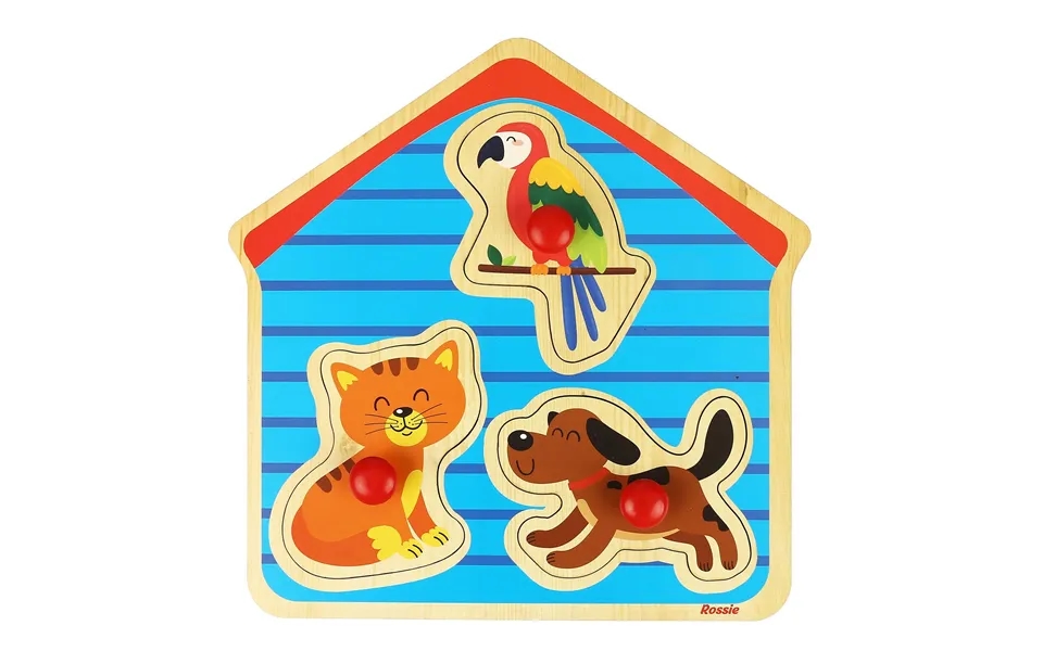 Rossie Wood First Puzzle - Pets