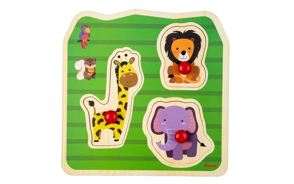 Rossie Wood First Puzzle - Wild Animals