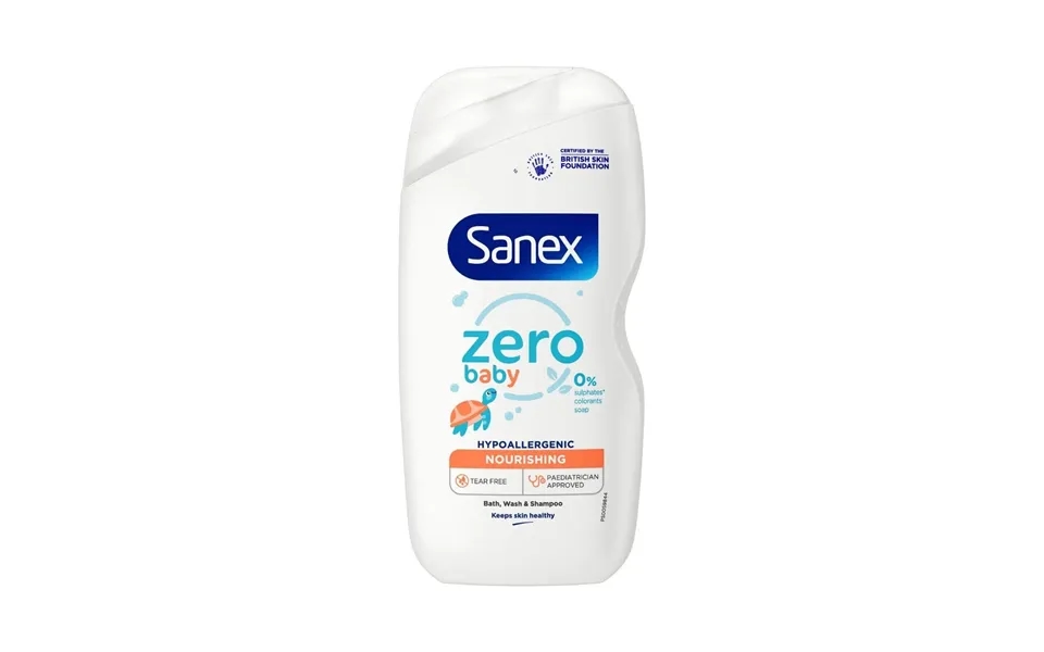 Sanex Baby Wash Zero% Baby Nourish 450ml