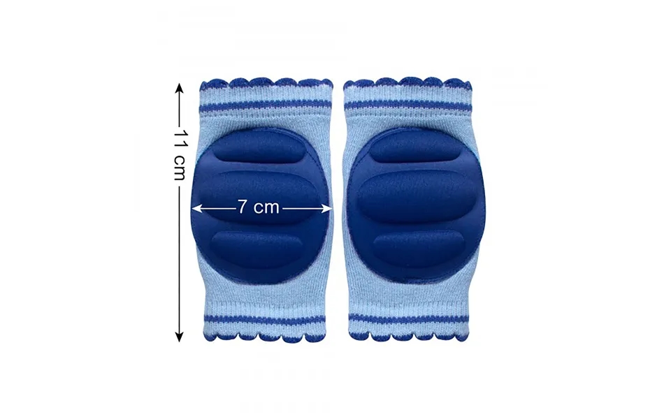 Sevi Bebe Baby Knee Pads - Blue