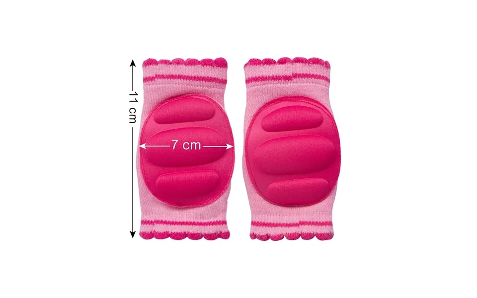 Sevi Bebe Baby Knee Pads - Pink