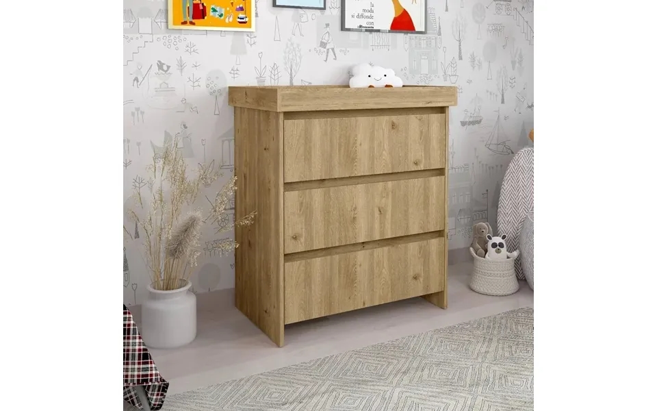 Shefa Kids 880 Baby Changing Unit - Cremona Oak