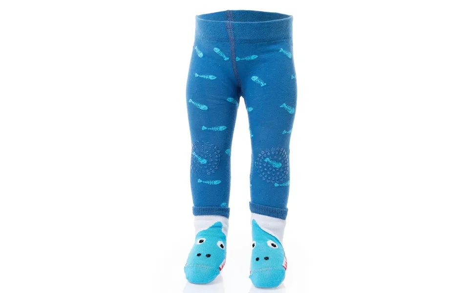 Step Baby Boy Tights And Socks - Blue, 12-24 Months