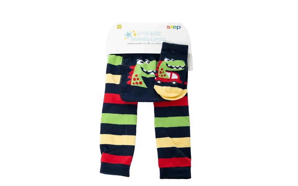 Step Baby Boy Tights And Socks - Navy Blue, 6-12 Months
