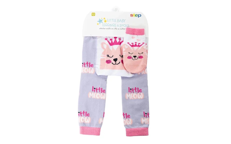 Step Tights And Socks - Lilac, 0-6 Months
