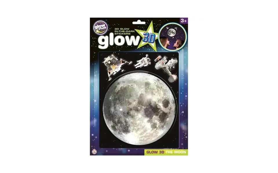 The Original Glowstars Company 3d Moon