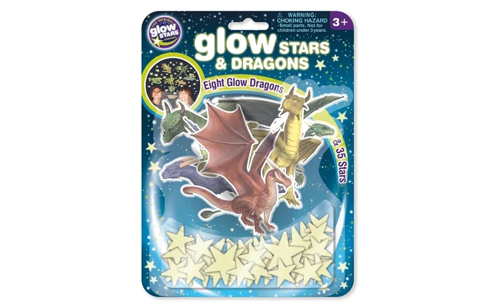 The Original Glowstars Company Glitter Stars & Dragons
