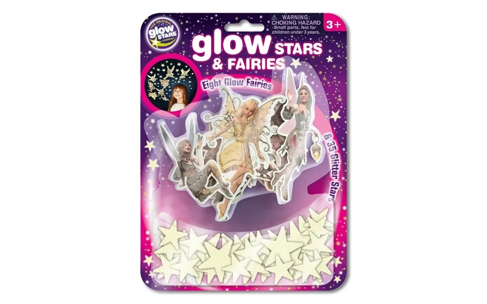The Original Glowstars Company Glitter Stars & Fairies