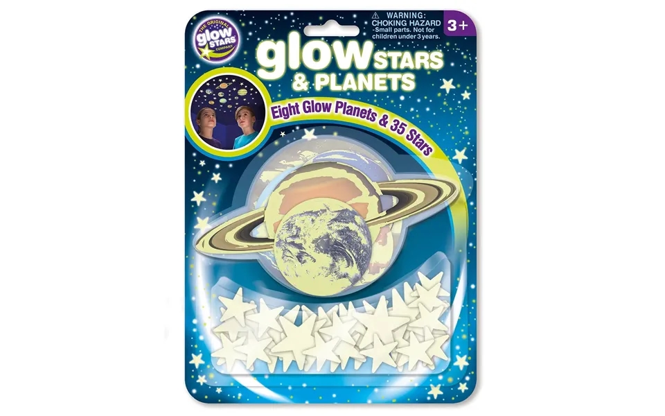 The Original Glowstars Company Glitter Stars & Planets
