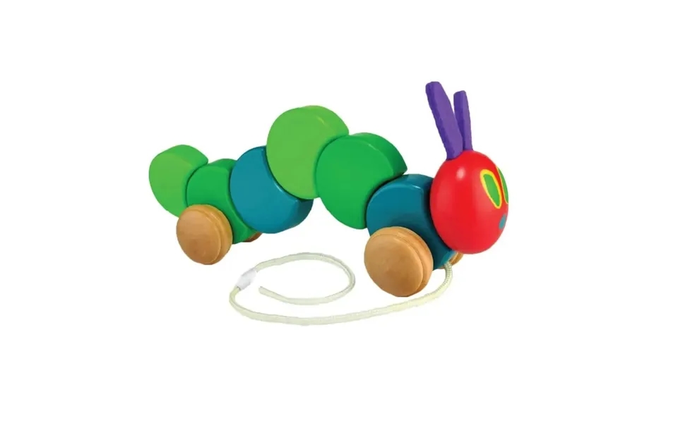 The Very Hungry Caterpillar Wooden Pull Along