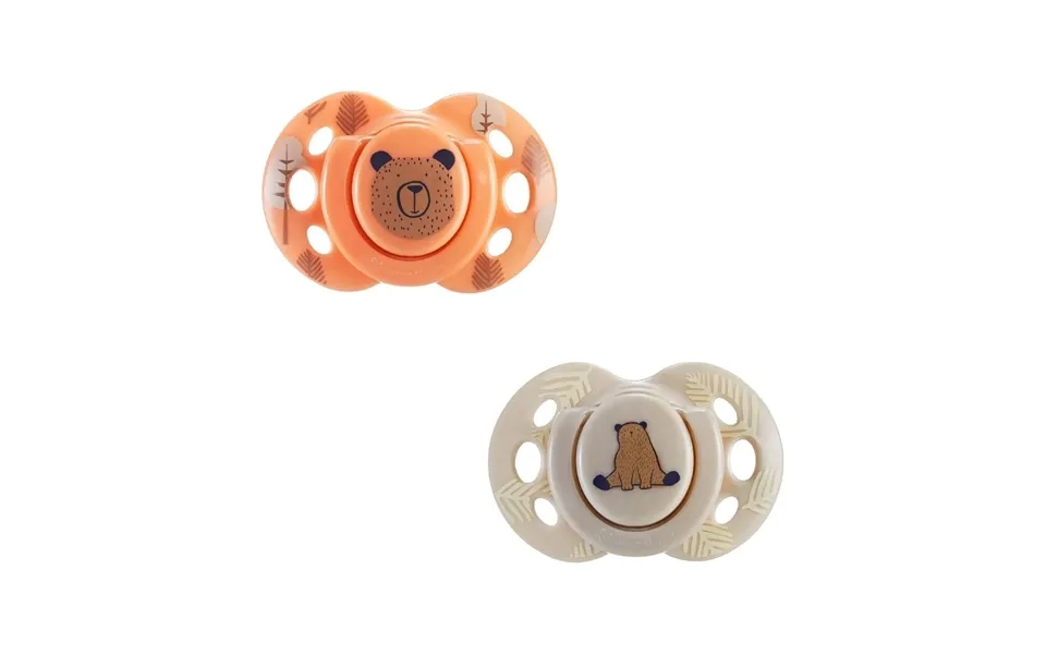 Tommee Tippee Fun Style Soother 6-18 Months Pack Of 2 Assorted