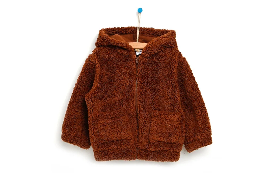 Tuffy Welsoft Plush Jacket - Brown, 3 Years