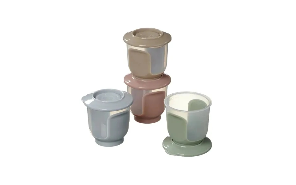 Vital Baby Nourish Store & Wean Pots 120ml Pack Of 4