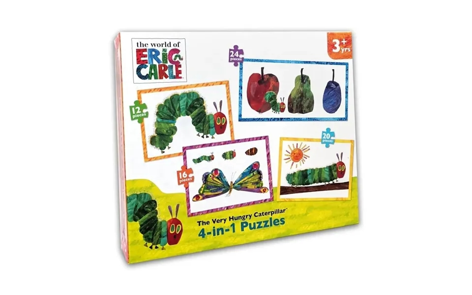 World Of Eric Carle The Very Hungry Caterpillar 4-in-1 Puzzles